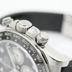 Rolex Cosmograph Daytona Watch WG Black Diamond Random Polished — view 2