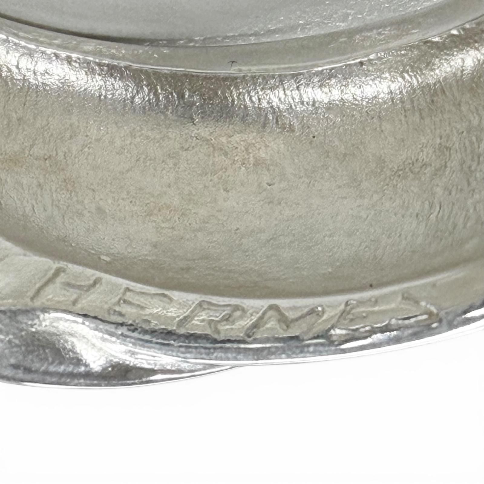 Hermes Vintage 925 Ribbon Motif Ring Silver — view 5
