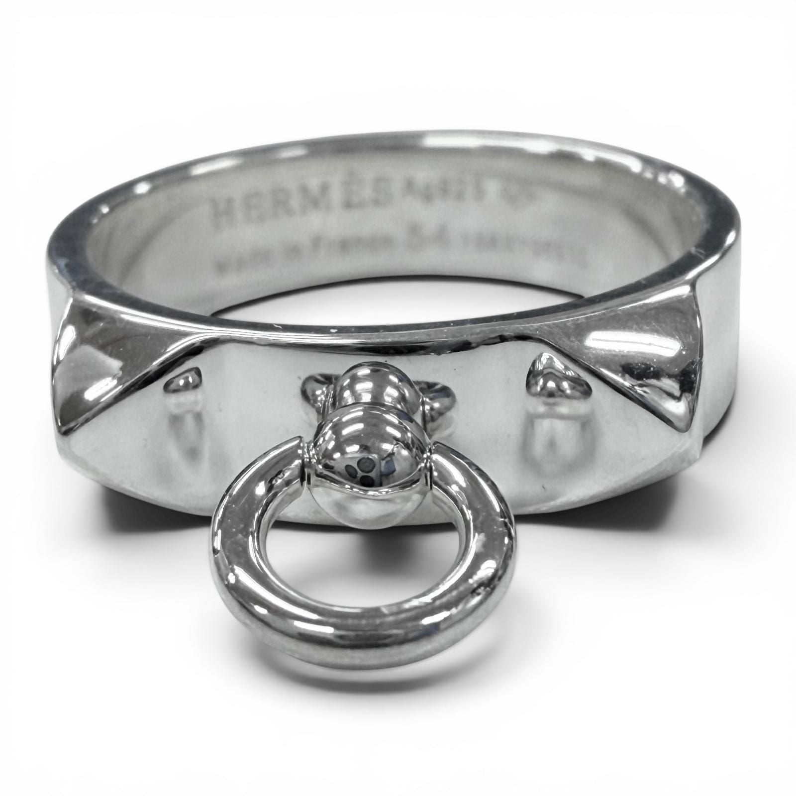 Hermes Collier de Chien Ring Silver — view 2