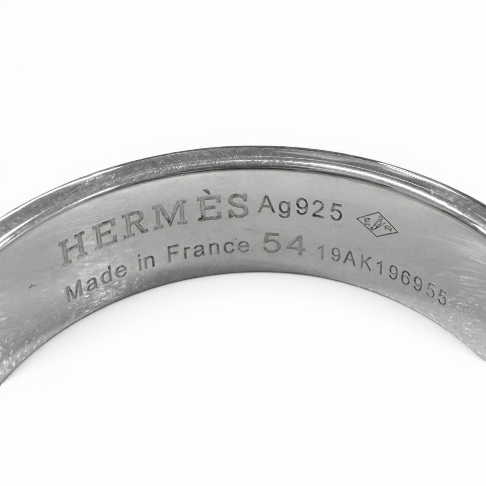 Hermes Collier de Chien Ring Silver — view 6