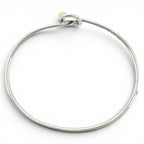 Tiffany & Co Love Knot 925 750 Hook Style Bangle Silver Gold Bracelet — view 3
