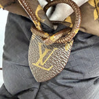 Louis Vuitton Pillow Line Monogram Snow Boots Short Black — view 9