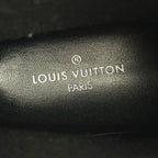 Louis Vuitton Drops Line Rubber Monogram Rain Boots Black — view 9