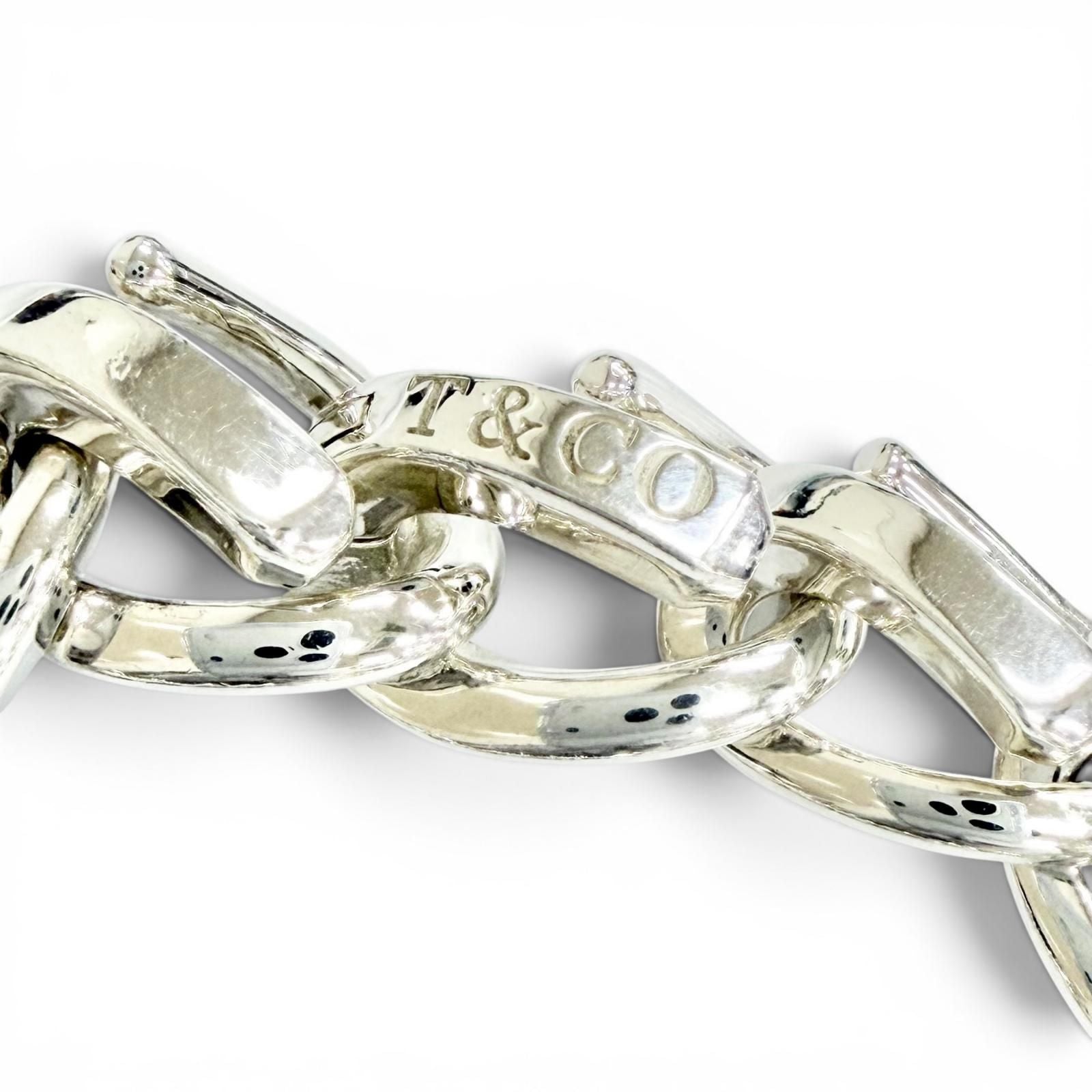 Tiffany & Co Forge Large Link 15 Pieces Bracelet Silver 18 — view 4
