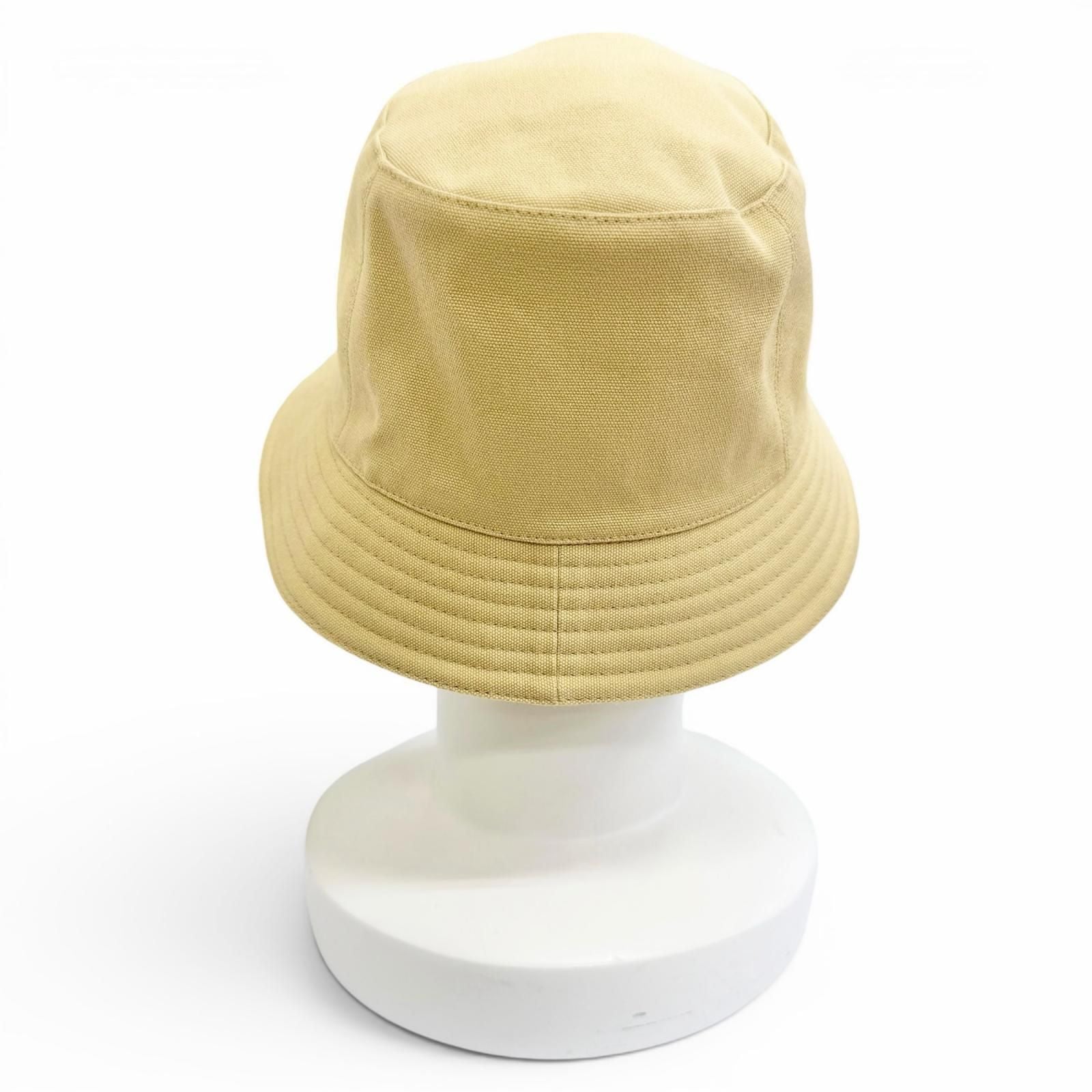 Hermes Calvi Sea Shell Cotton 100% Silver Chaine D'ancre Bucket Hat Beige 58 — view 5