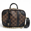Louis Vuitton Damier Varisette Spur BB Canvas Shoulder Bag Brown