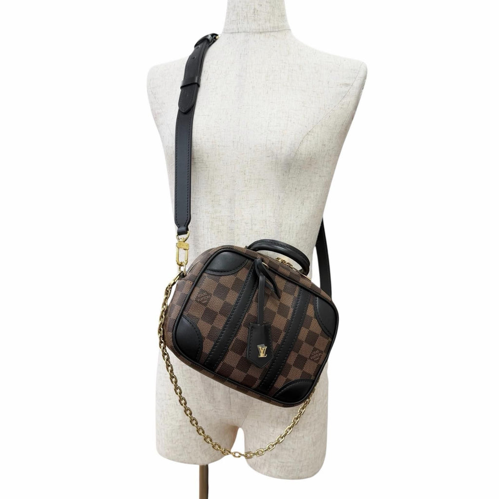 Louis Vuitton Damier Varisette Spur BB Canvas Shoulder Bag Brown — view 6