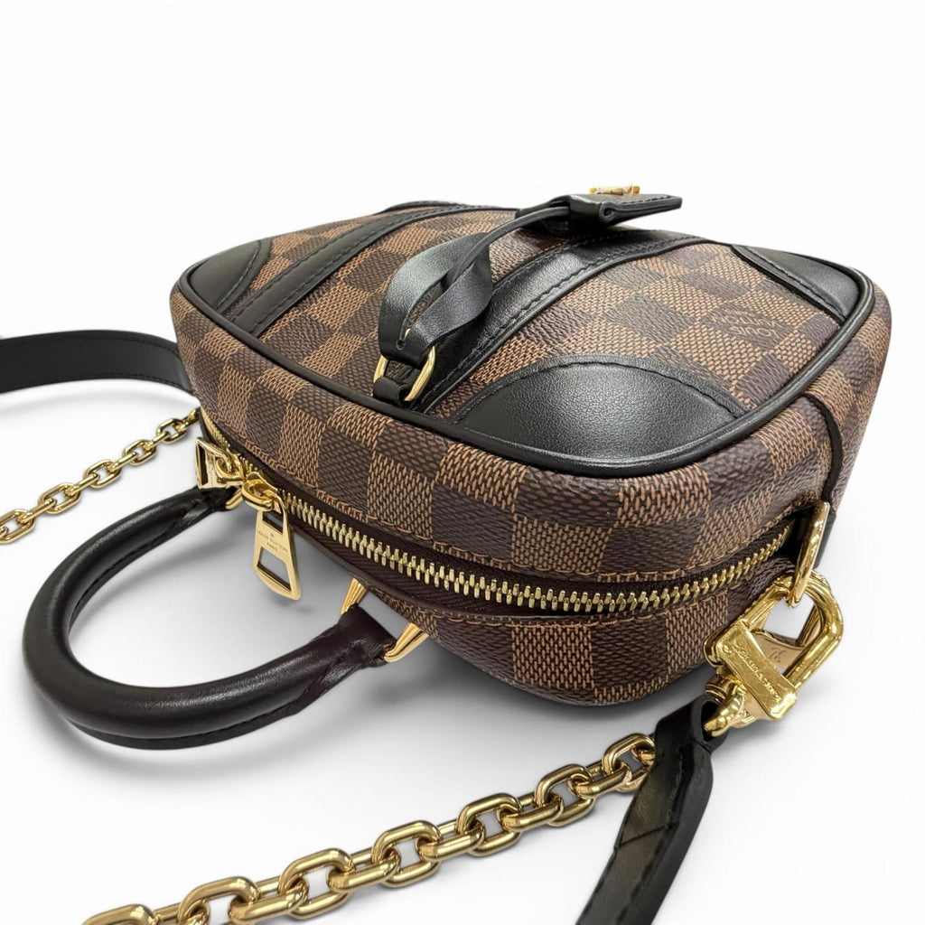 Louis Vuitton Damier Varisette Spur BB Canvas Shoulder Bag Brown — view 4