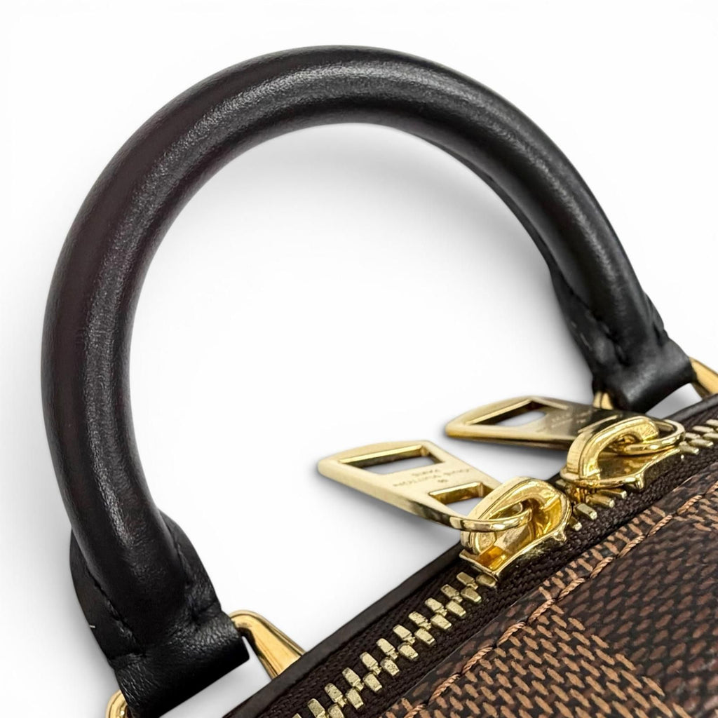 Louis Vuitton Damier Varisette Spur BB Canvas Shoulder Bag Brown — view 8