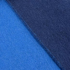 Hermes Recto Verso Cashmere Bicolor Logo Embroidery with Fringe Reversible — view 6