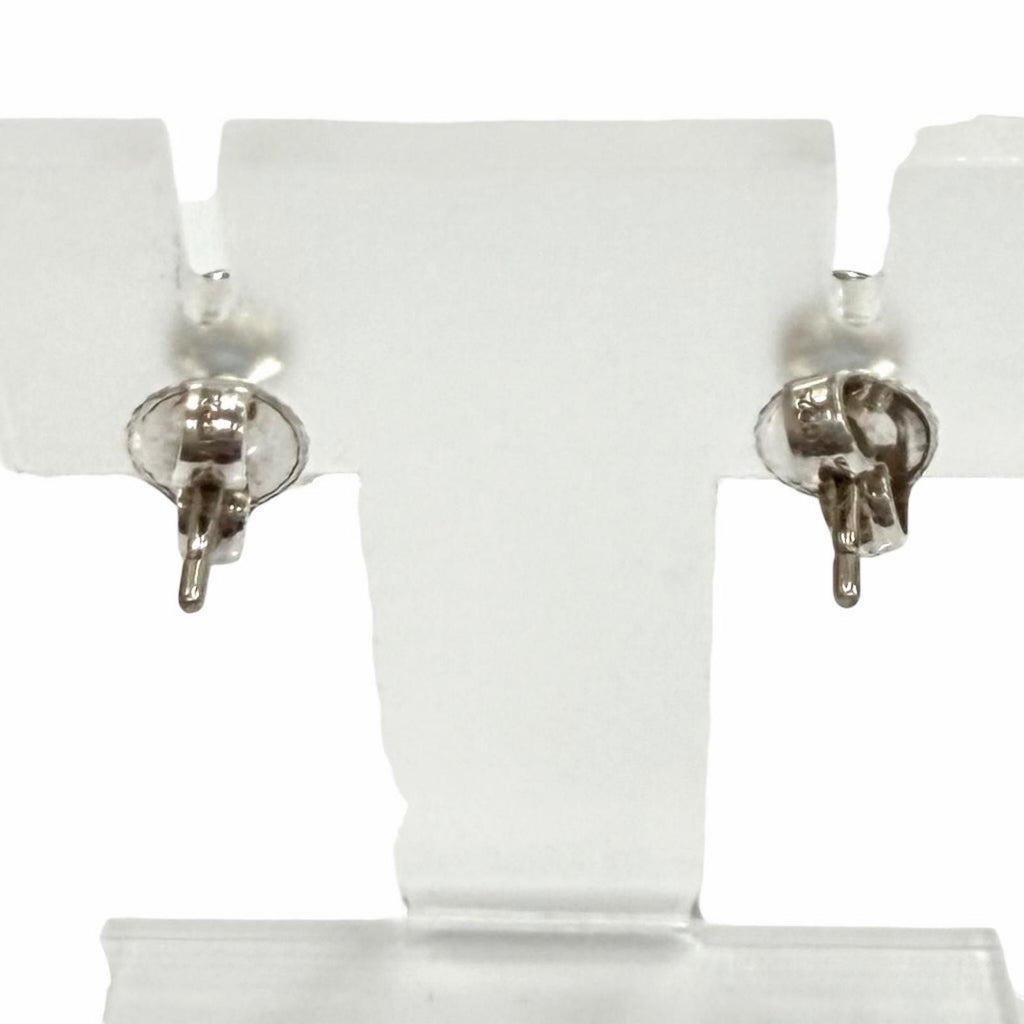 Tiffany & Co Elsa Peretti Color by the Yard Earrings Aquamarine Silver Blue — view 3
