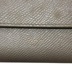 Celine Trifold Wallet Beige Compact Leather — view 5