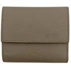 Celine Trifold Wallet Beige Compact Leather — view 9