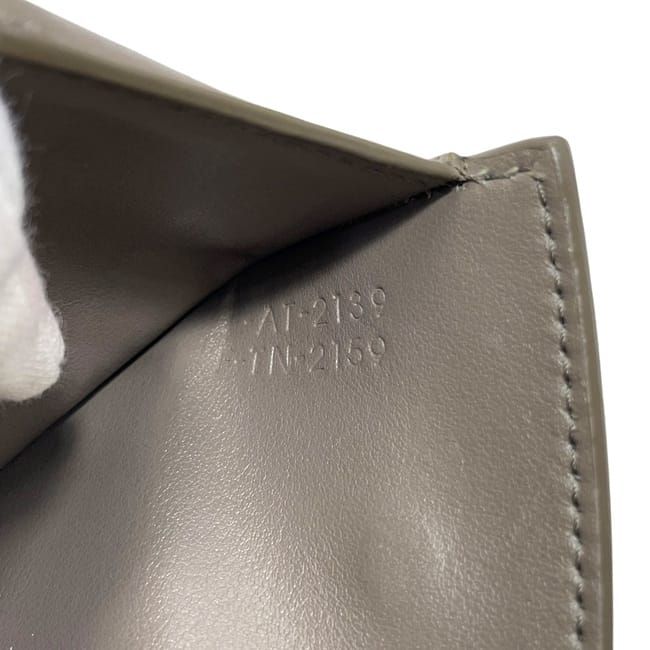 Celine Trifold Wallet Beige Compact Leather — view 4