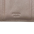 Prada Trifold Wallet Beige Cammeo Saffiano Leather — view 8
