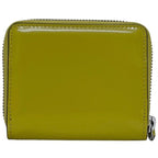 Gucci Coin Case Khaki Green Purse Wallet Leather — view 2