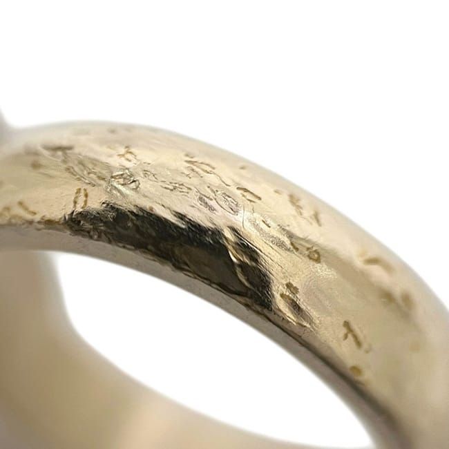 Chanel Ring Gold CC Logo Officially Repaired Rhinestone a — view 9