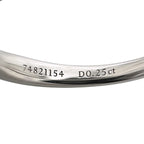 Tiffany & Co Ring Harmony Polished Platinum Diamond — view 8