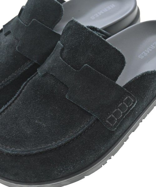 Hermes Sandals Black — view 6