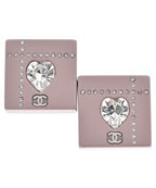 Chanel Earrings Pink