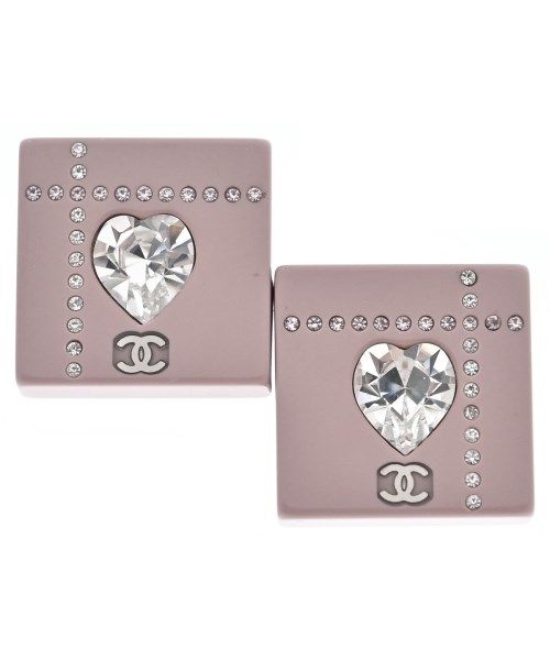 Chanel Earrings Pink
