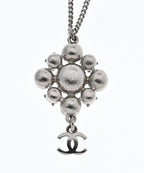 Chanel Necklace Silver — view 3