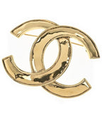Chanel Brooch Corsage Gold