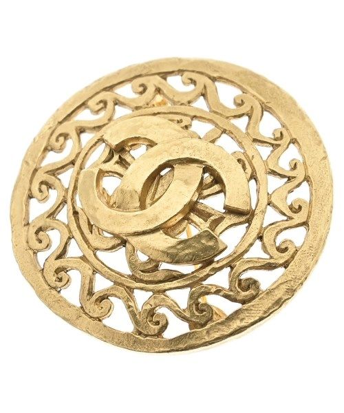 Chanel Brooch Corsage Gold