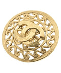 Chanel Brooch Corsage Gold
