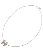 Hermes Necklace Silver — view 2
