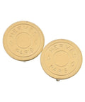 Hermes Earrings Gold