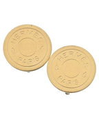 Hermes Earrings Gold