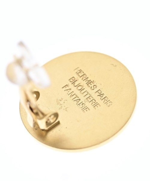 Hermes Earrings Gold — view 6