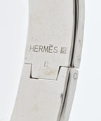 Hermes Bracelet Bangle Silver — view 5