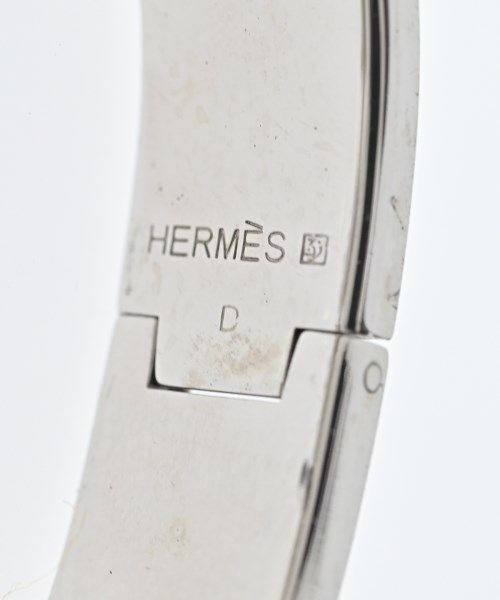 Hermes Bracelet Bangle Silver — view 5