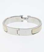 Hermes Bracelet Bangle Silver — view 2