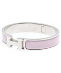 Hermes Bracelet Bangle Silver
