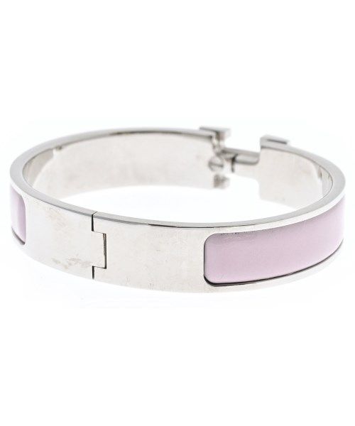 Hermes Bracelet Bangle Silver — view 2