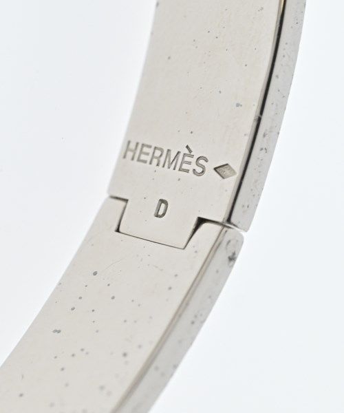 Hermes Bracelet Bangle Silver — view 5