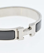 Hermes Bracelet Bangle Silver — view 3