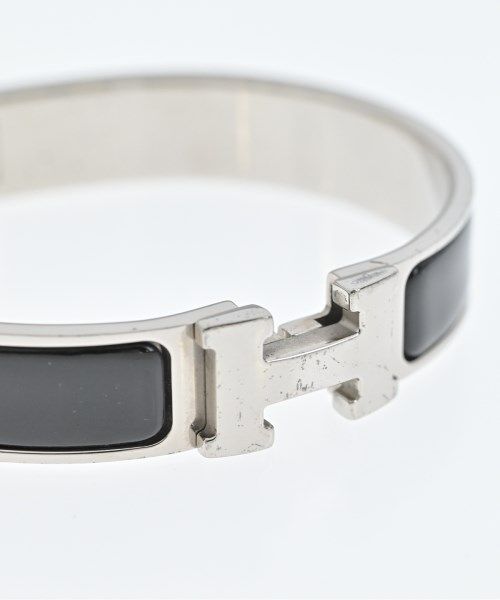 Hermes Bracelet Bangle Silver — view 3