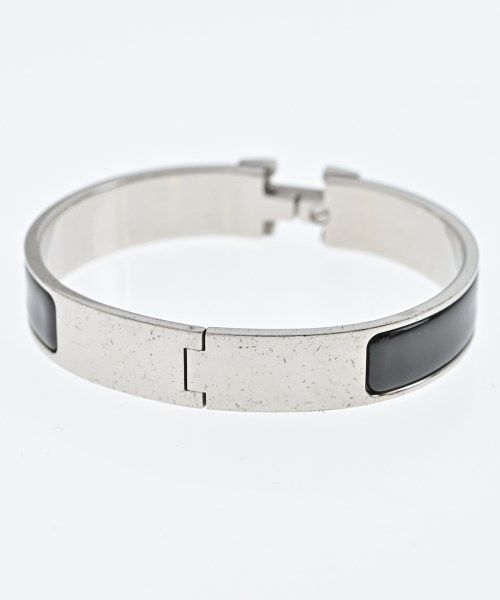 Hermes Bracelet Bangle Silver — view 2