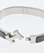 Hermes Bracelet Bangle Silver — view 4