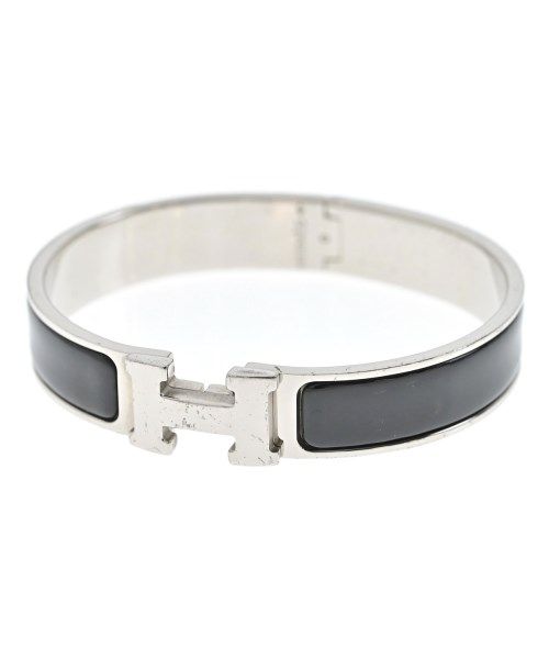 Hermes Bracelet Bangle Silver