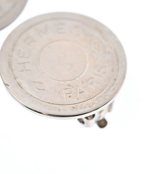Hermes Earrings Silver — view 3