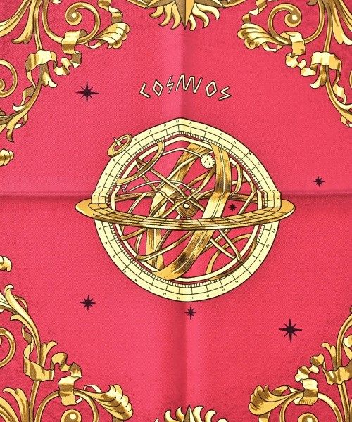 Hermes Bandana Scarf Purple — view 3