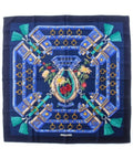 Hermes Bandana Scarf Blue