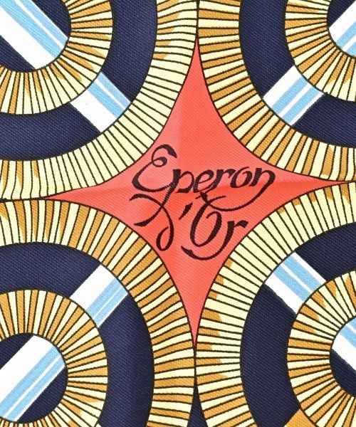 Hermes Bandana Scarf Navy — view 3