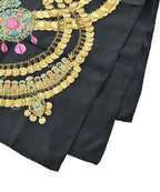 Hermes Bandana Scarf Black — view 2