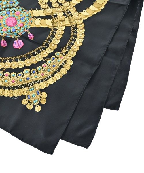 Hermes Bandana Scarf Black — view 2